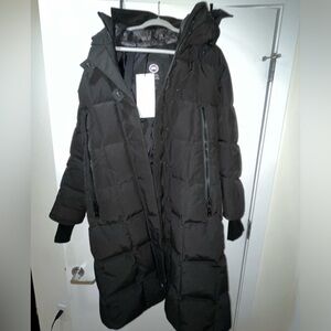 🔥😮🤑SALE!!! NWT Canada Goose Black Elmwood Parka size Large